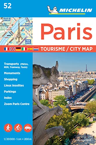 Paris - Michelin City Plan 52: City Plans (Michelin City Plans) von MICHELIN